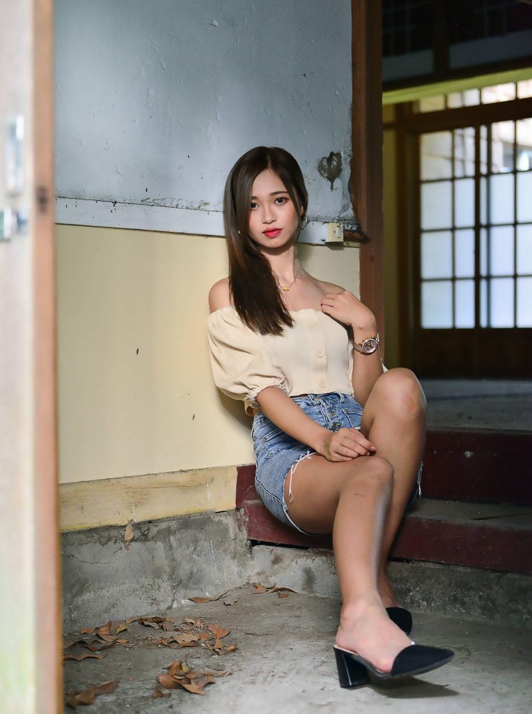 精選街拍攝影 No.124 許筱真 牛仔短裙高跟美腿 [73P/151M]插圖3