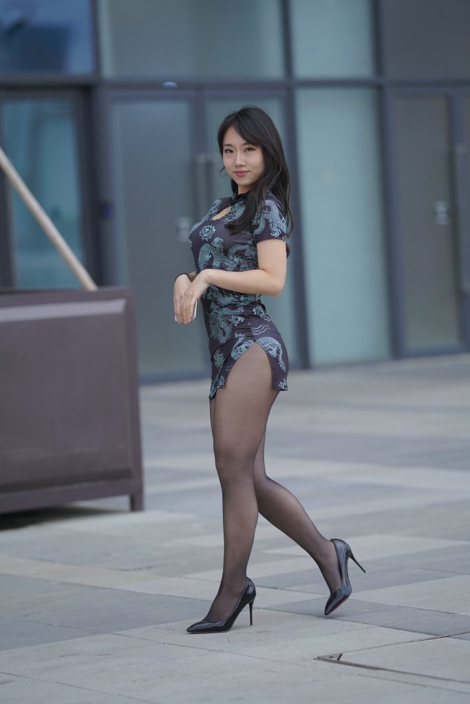 精選街拍攝影 No.166 魅力黑絲 4 [95P/48M]插圖2