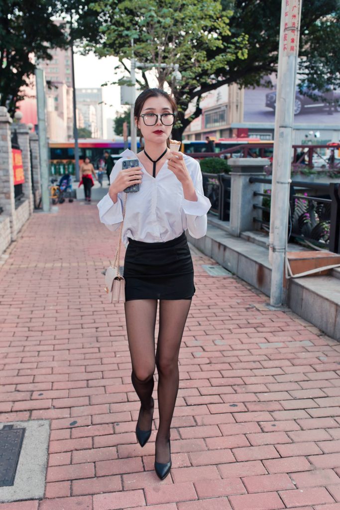 精選街拍攝影 No.172 OL極品黑絲美女婷婷的工作日常 3 [61P/69M]插圖1