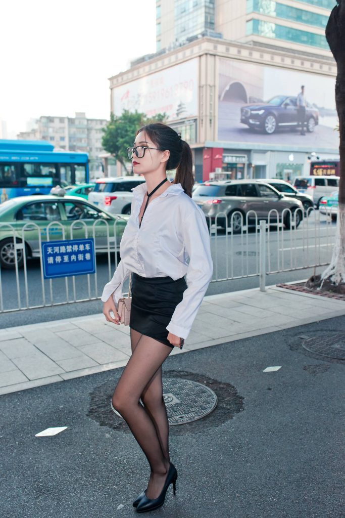 精選街拍攝影 No.173 OL極品黑絲美女婷婷的工作日常 4 [95P/96M]插圖1