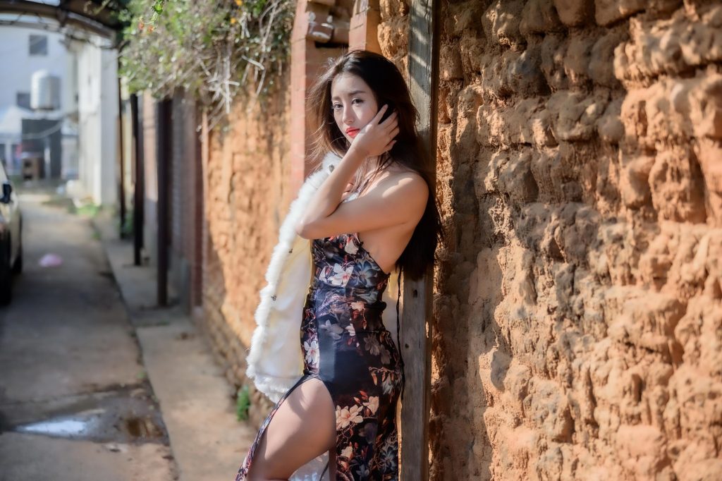 精選街拍攝影 No.186 高衩旗袍高跟美腿 [79P/111M]插圖2