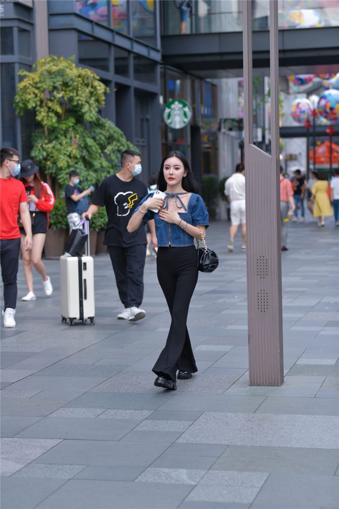 精選街拍攝影 No.188 好身材若隱不現(xiàn)系列之怕走光 [55P/24M]插圖1