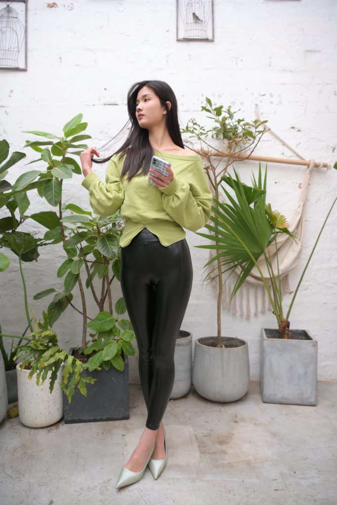 精選街拍攝影 No.189 皮褲-綠衣女孩 1 [103P/108M]插圖2