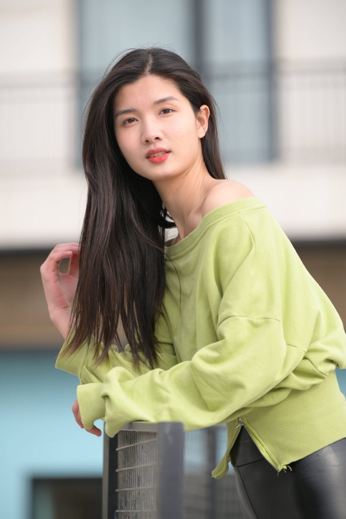 精選街拍攝影 No.192 皮褲-綠衣女孩 4 [99P/99M]插圖3