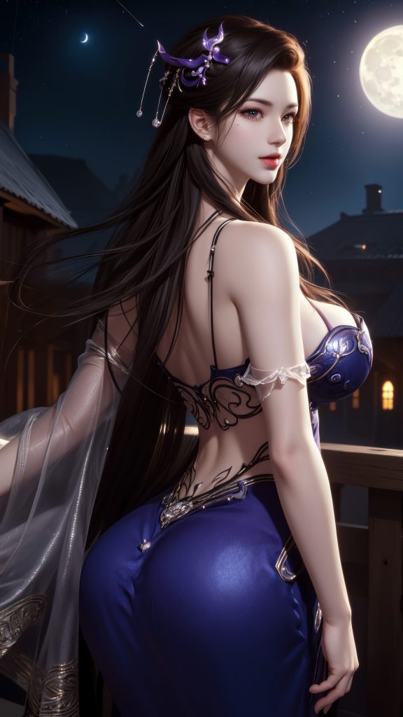 AI繪畫 117 天行九歌-潮女妖[57P/205MB]插圖1