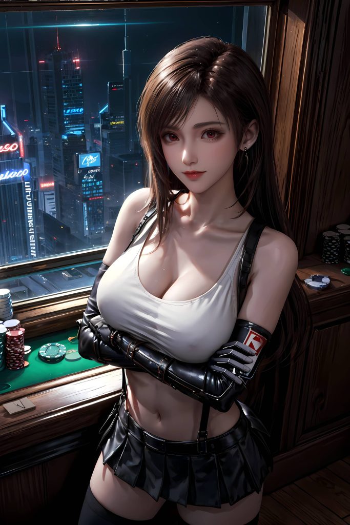 AI繪畫 134 最終幻想-蒂法[19P/133MB]插圖2