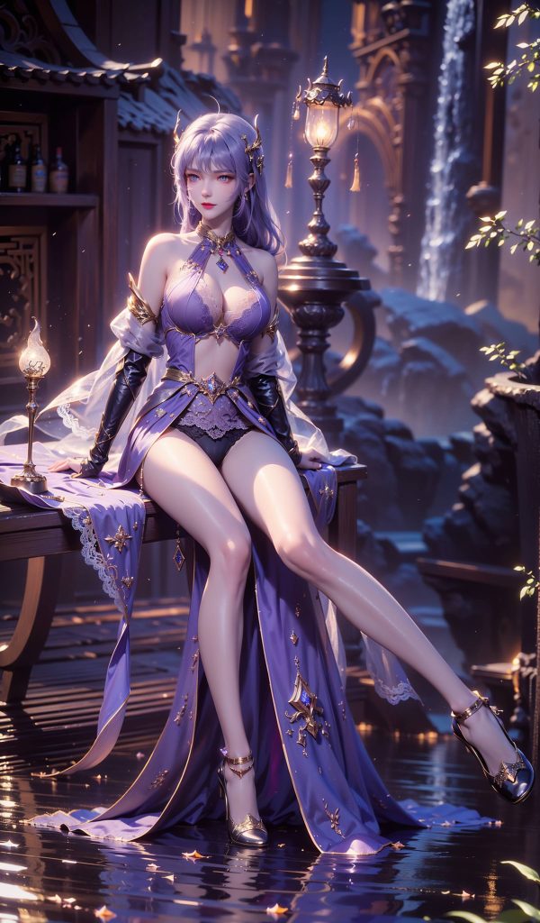 AI繪畫 138 神印王座-圣采兒戶外華麗[43P/149MB]插圖1