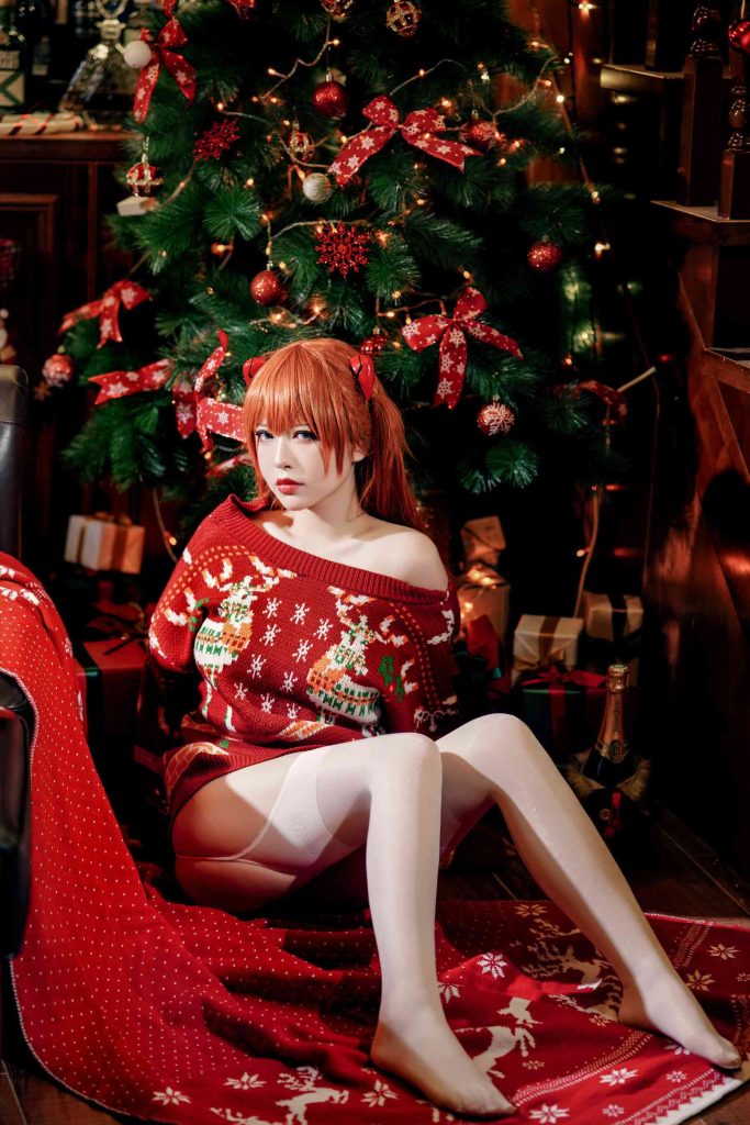 半半子 NO.016 – 式波?ASUKA Christmas[41P/153MB]插圖