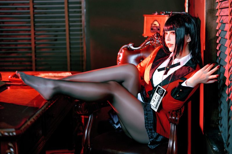 半半子 NO.058 – 賭ケグルイ夢(mèng)子 Vol.02[22P/72MB]-無料攝影圈