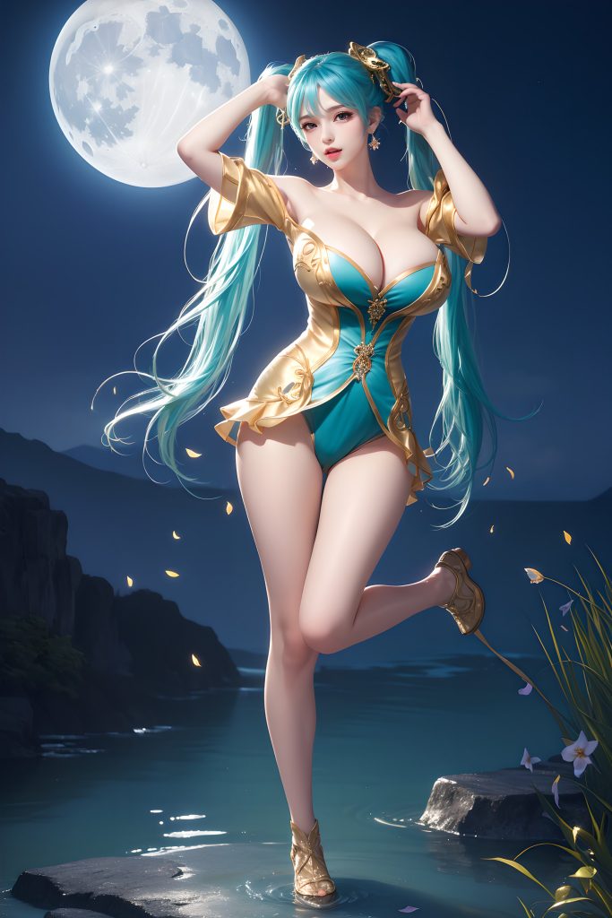 AI繪畫 144 英雄聯(lián)盟 琴女 精美[136P/1.36GB]插圖1