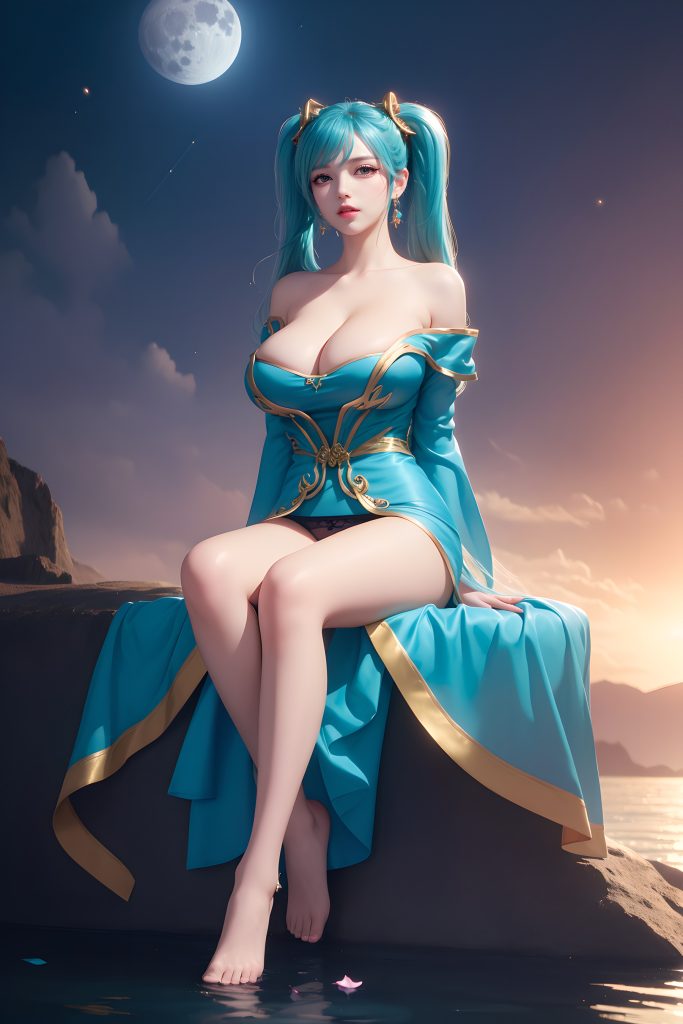 AI繪畫 144 英雄聯(lián)盟 琴女 精美[136P/1.36GB]插圖2