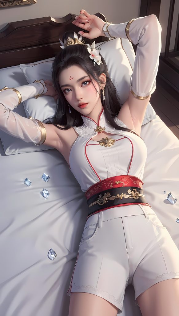 AI繪畫(huà) 147 暗河傳 白鶴淮 居家私房[52P665MB]插圖3