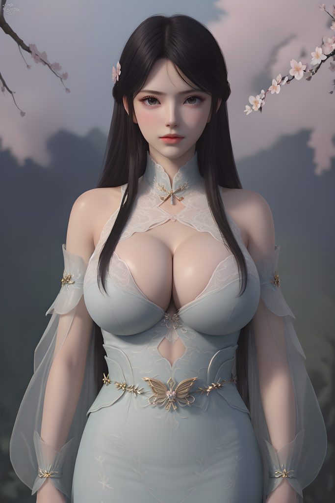 AI繪畫 156 斗破蒼穹-蕭薰兒 蝶翼內(nèi)衣寫真[57P/170MB]插圖2