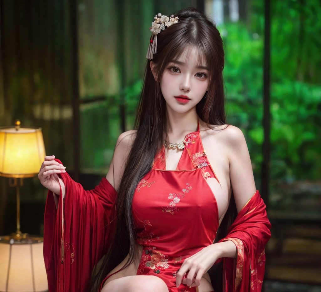 AI繪畫 158 肚兜美女[63P/314MB]插圖3