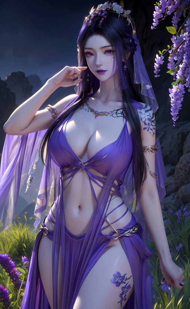 AI繪畫(huà) 159 凡人修仙傳-紫靈 御姐風(fēng)[191P/446MB]插圖3