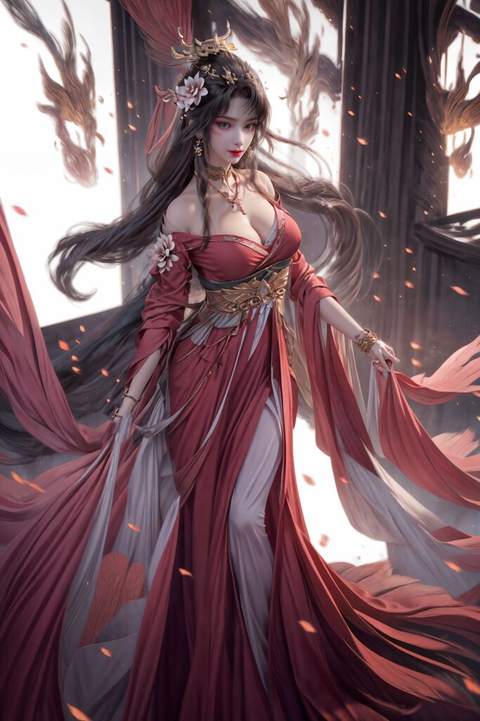 AI繪畫 163 完美世界-天狐仙子 逼真狐尾[33P/110MB]插圖1