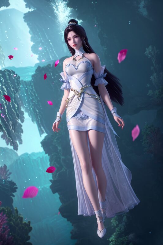 AI繪畫 165 完美世界-月嬋 主身全身版[107P/187MB]-無料攝影圈