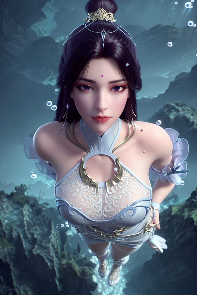 AI繪畫 165 完美世界-月嬋 主身全身版[107P/187MB]插圖3