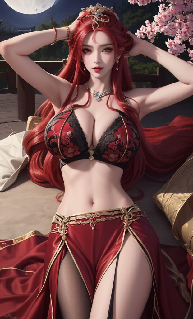 AI繪畫 166 完美世界-曼沙珠華 國風(fēng)[80P/199MB]插圖3