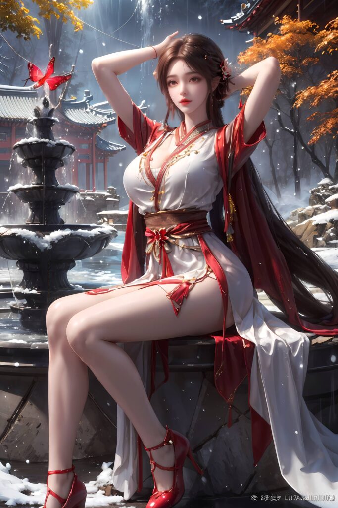 AI繪畫 172 火靈兒[18P/151MB]插圖