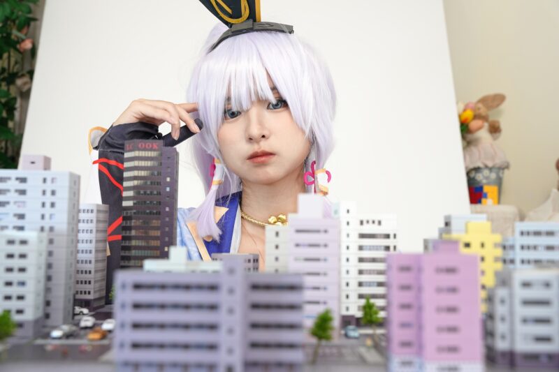 [覓芙少女]NO.092 娜娜-cos神里凌華 巨人踩踏[204P/1V/4.95GB]-無料攝影圈