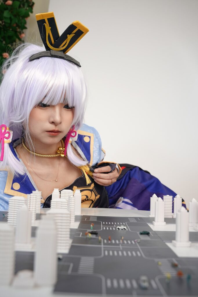 [覓芙少女]NO.092 娜娜-cos神里凌華 巨人踩踏[204P/1V/4.95GB]插圖1