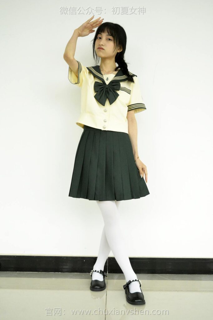 初夏女神 NO.098 柒柒 綠色水手服[140P/1V/4.76GB]插圖2