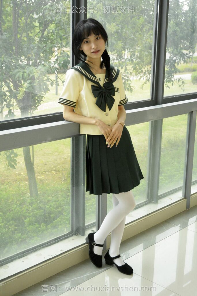 初夏女神 NO.098 柒柒 綠色水手服[140P/1V/4.76GB]插圖3