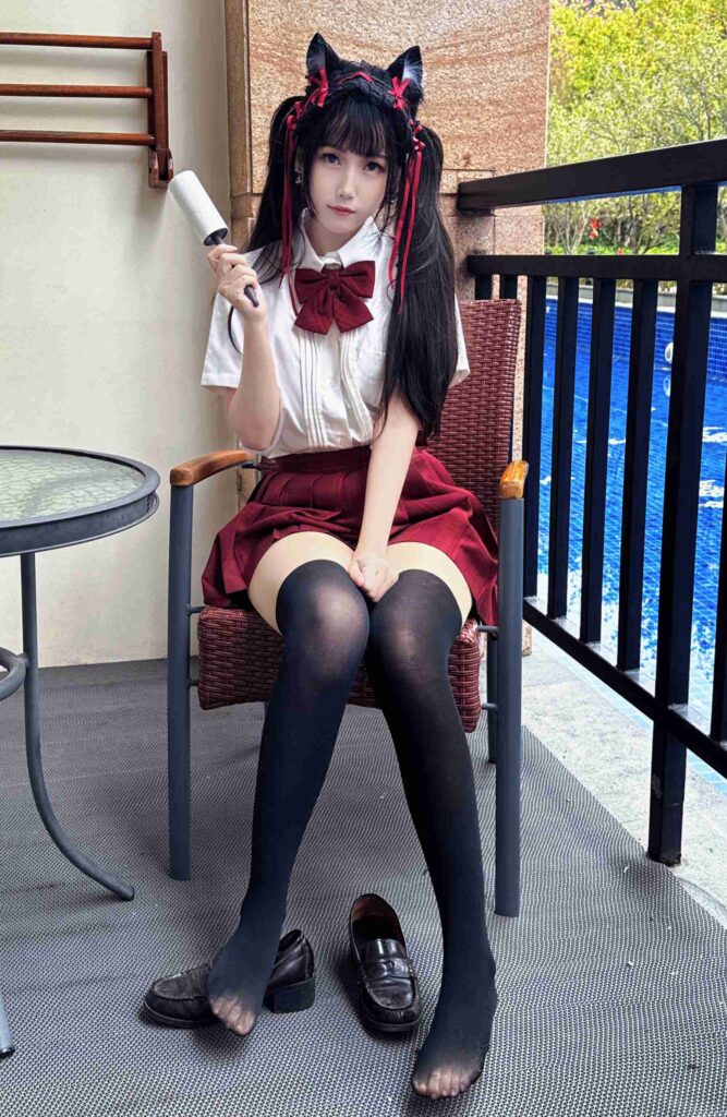 不呆貓 NO.038 – 溫泉雙馬尾JK[22P/235MB]插圖2