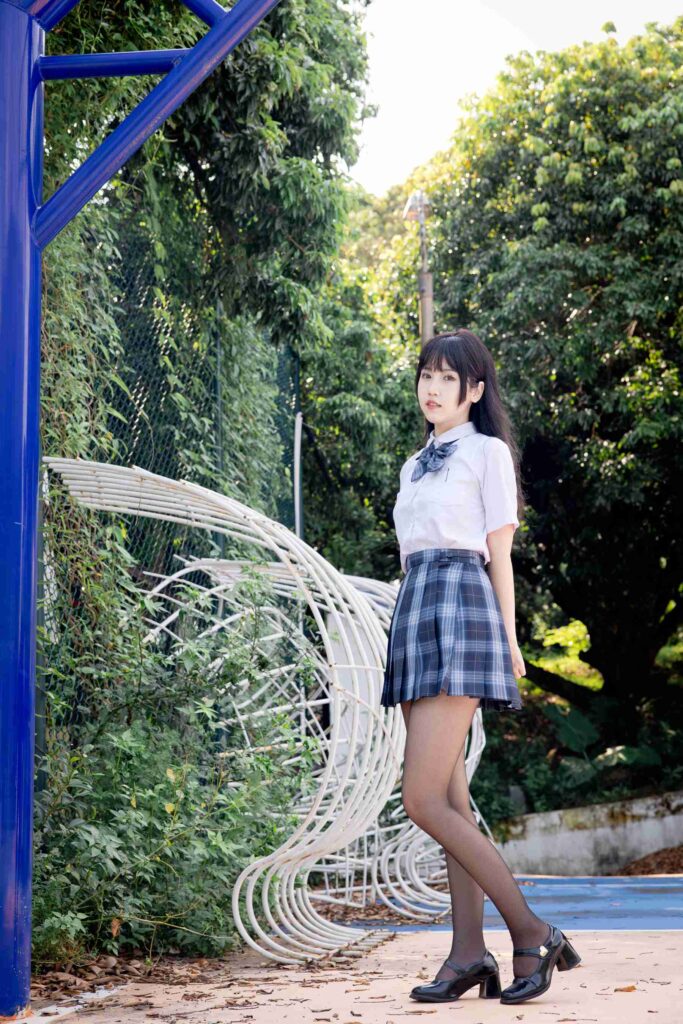 不呆貓 NO.055 – 泳衣JK學(xué)妹[59P/1V/1.30GB]插圖