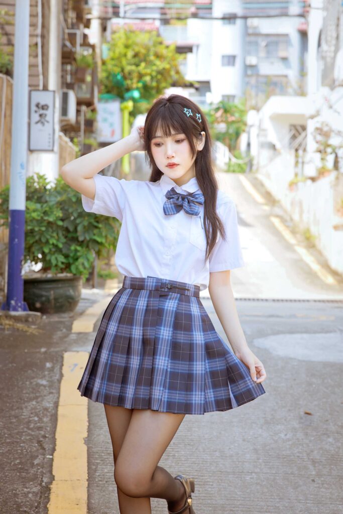 不呆貓 NO.055 – 泳衣JK學(xué)妹[59P/1V/1.30GB]插圖1