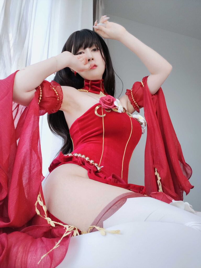 白銀 NO.128 – 赤いドレス[60P/173MB]插圖3