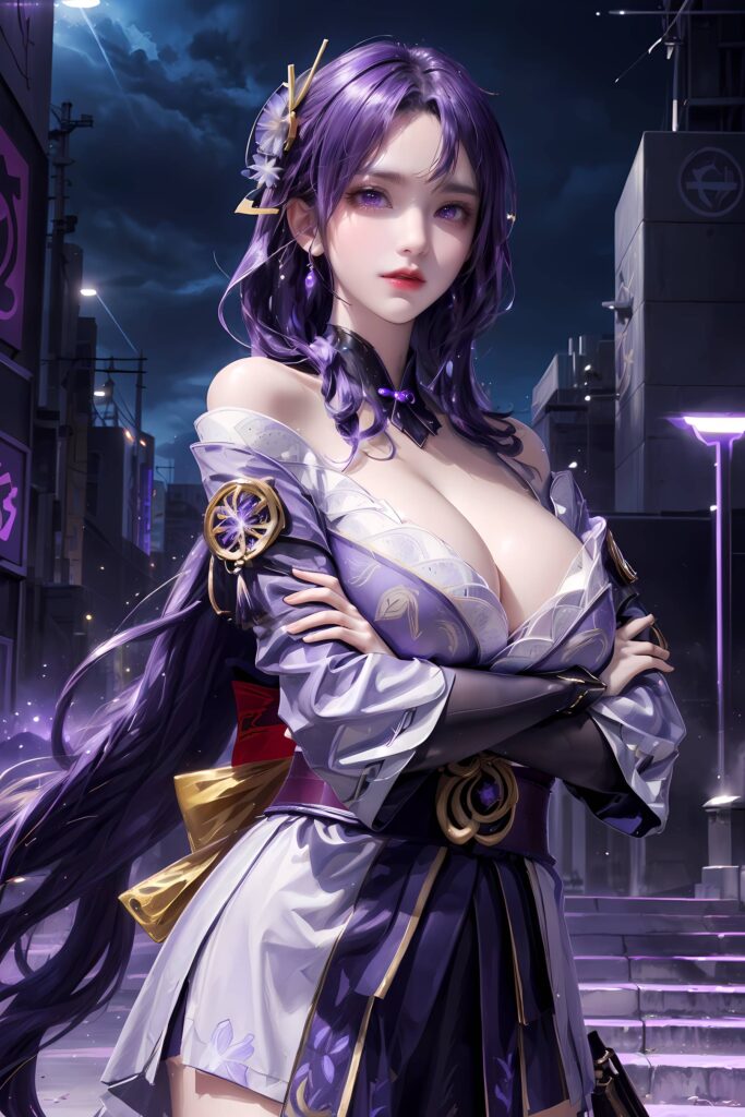 AI繪畫(huà) 197 雷電將軍[19P/153MB]插圖1