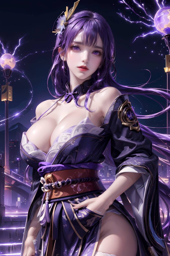 AI繪畫(huà) 197 雷電將軍[19P/153MB]插圖2