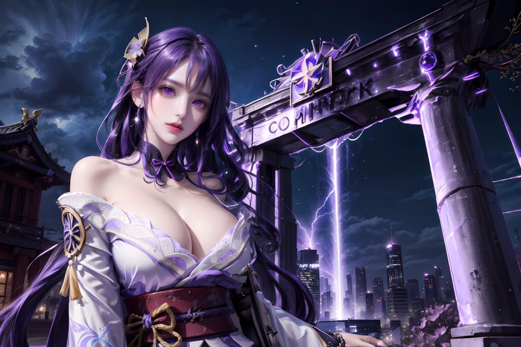 AI繪畫(huà) 197 雷電將軍[19P/153MB]插圖3