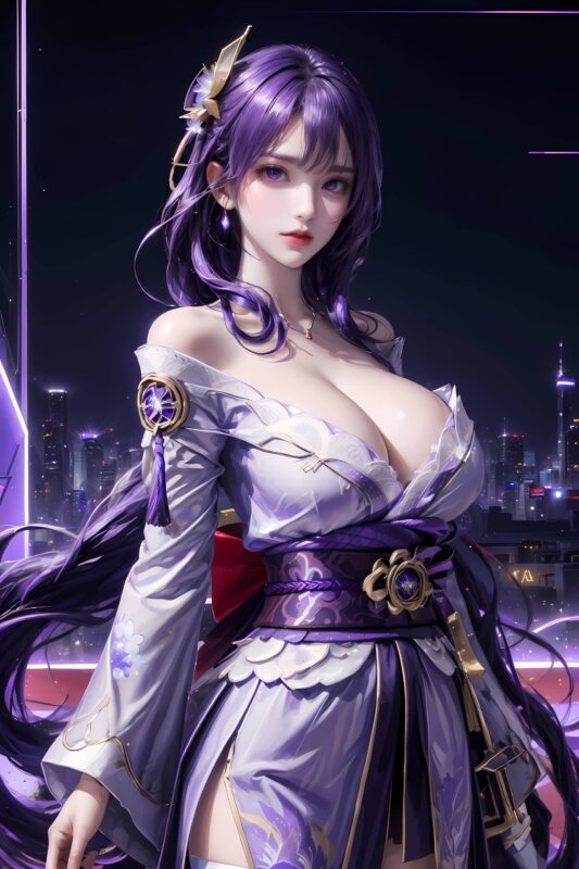 AI繪畫 197 雷電將軍[19P/153MB]-無料攝影圈