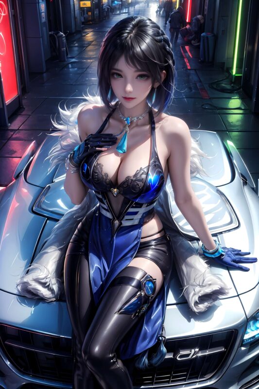 AI繪畫 203 夜蘭[19P/137MB]-無料攝影圈