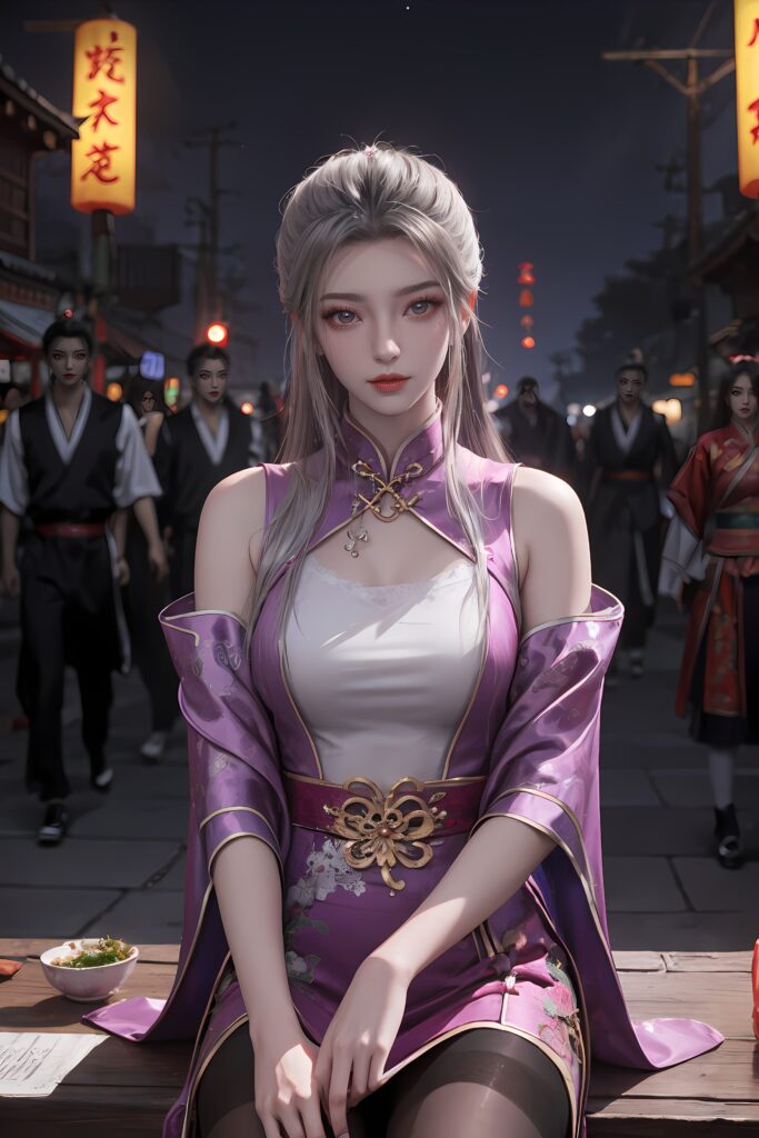 AI繪畫 208 柳眉旗袍[53P/344MB]插圖