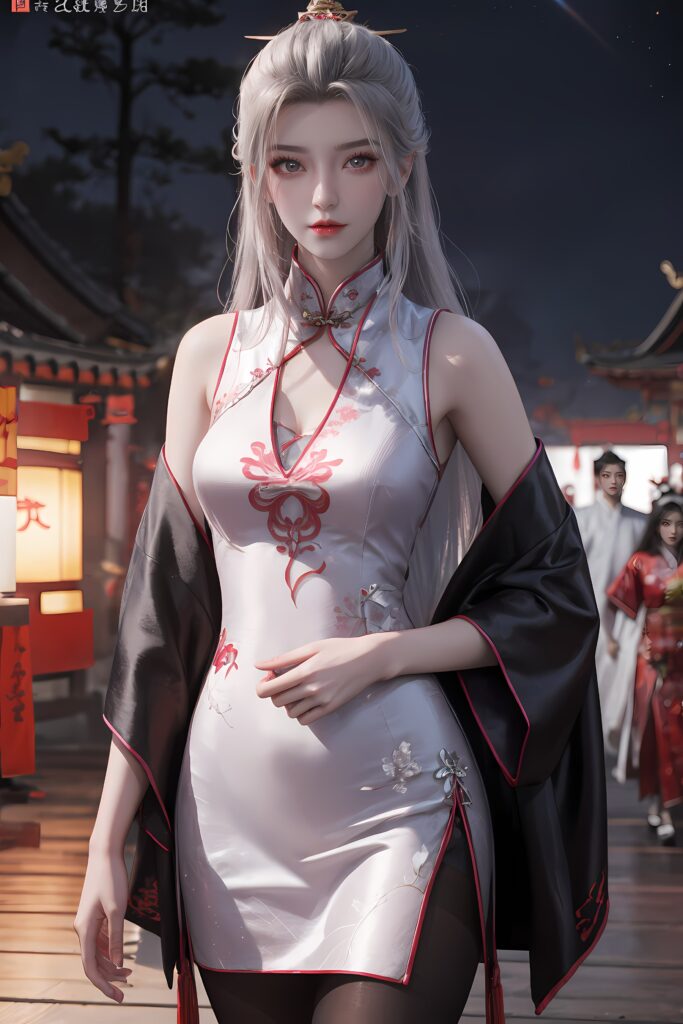 AI繪畫 208 柳眉旗袍[53P/344MB]插圖2