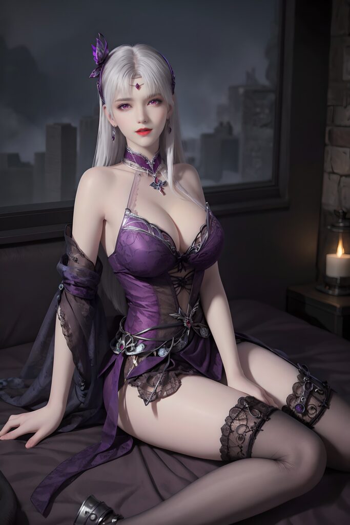 AI繪畫 209 小醫(yī)仙蕾絲內衣[20P/148MB]插圖3