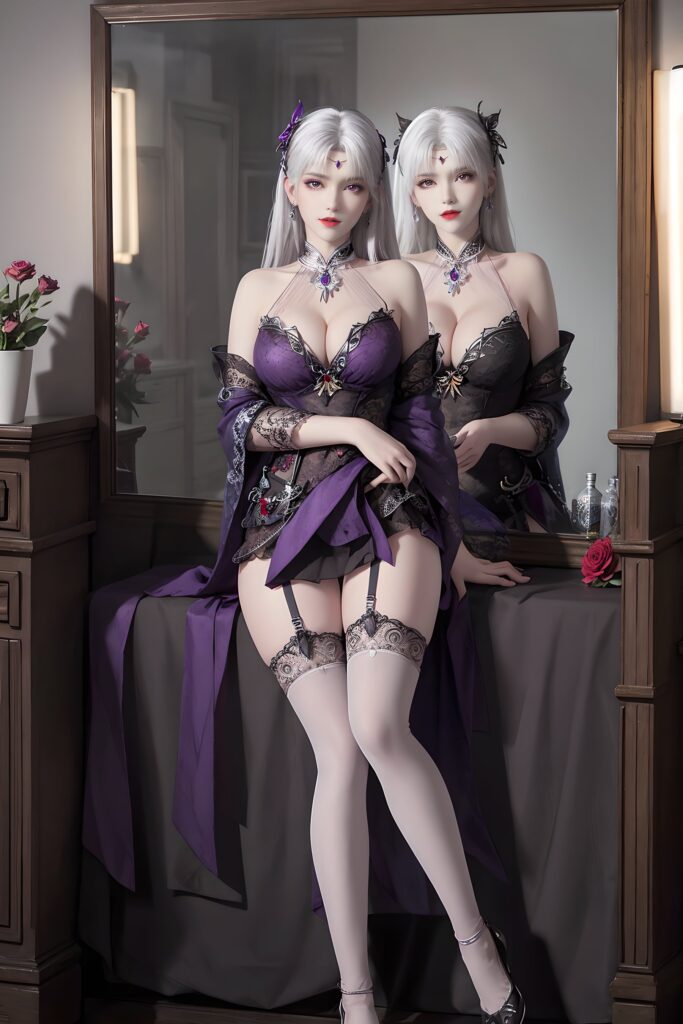 AI繪畫 209 小醫(yī)仙蕾絲內衣[20P/148MB]插圖1