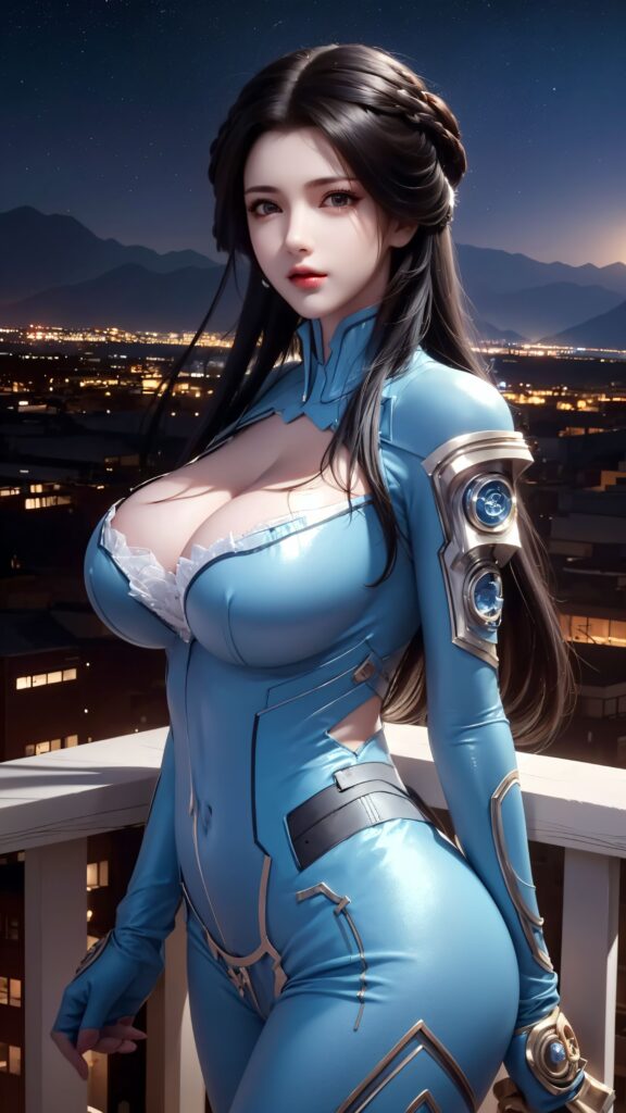 AI繪畫(huà) 212 姜立緊身皮衣[45P/366MB]插圖1