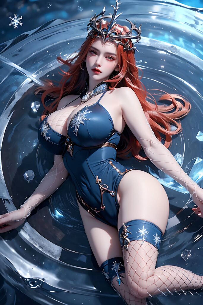 AI繪畫 219 女魃 冰雪公主[176P/1.11GB]插圖