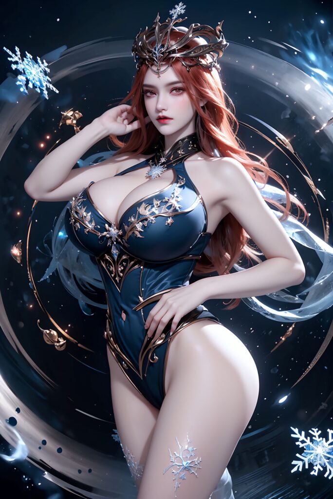 AI繪畫 219 女魃 冰雪公主[176P/1.11GB]插圖1