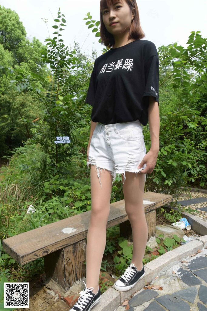 大生模拍 No.027 圓圓-帆布鞋配絲襪 [65P/207MB]插圖2