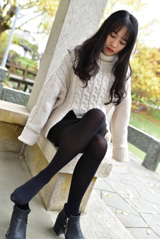 大生模拍 No.049 嘉嘉-答應你們的厚黑絲 [51P/630MB]-無料攝影圈