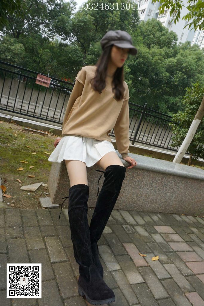 大生模拍 No.094 過膝靴灰絲 [77P/1V/569MB]插圖1