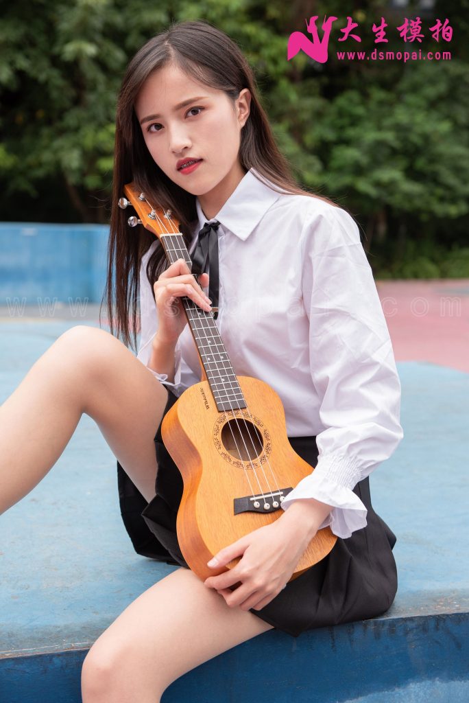 大生模拍 No.150 師師 尤克里里 肉絲女孩 [58P/304MB]插圖1