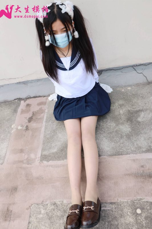 大生模拍 NO.269 夢夢 雙馬尾JK [63P/200MB]-無料攝影圈