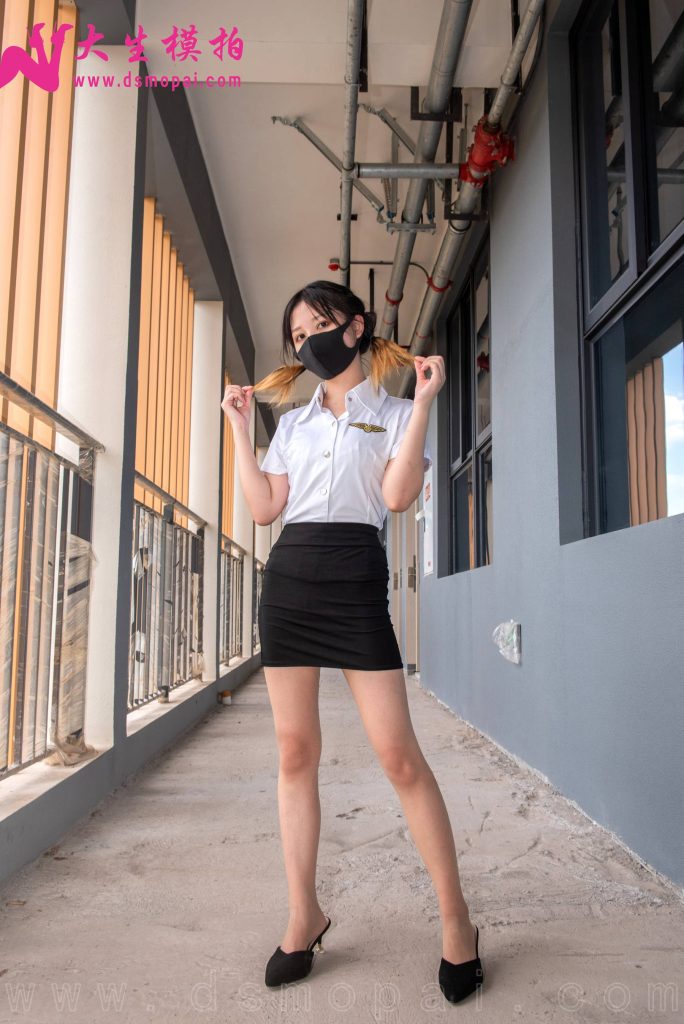 大生模拍 NO.288 蘭蘭 雙馬尾OL裝[50P/361MB]插圖